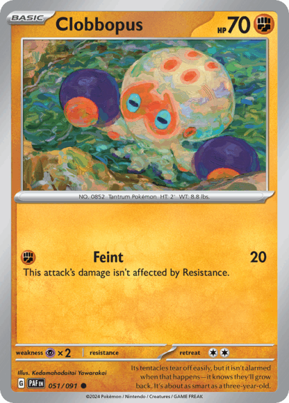 Clobbopus Reverse - Paldean Fates