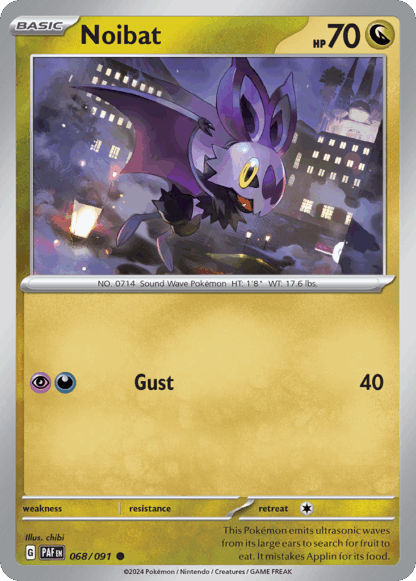 Noibat Reverse - Paldean Fates