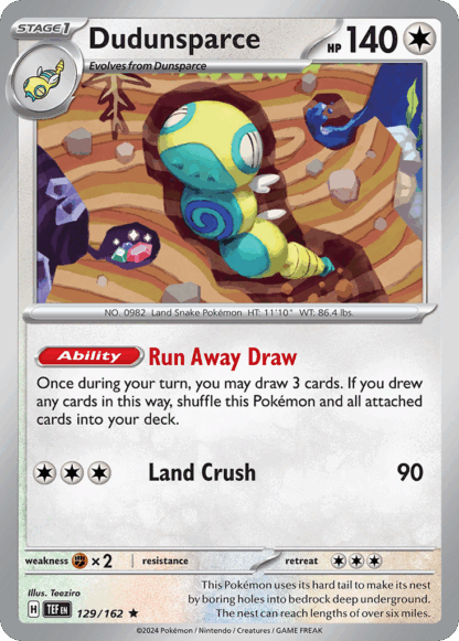 Dudunsparce - Temporal Forces