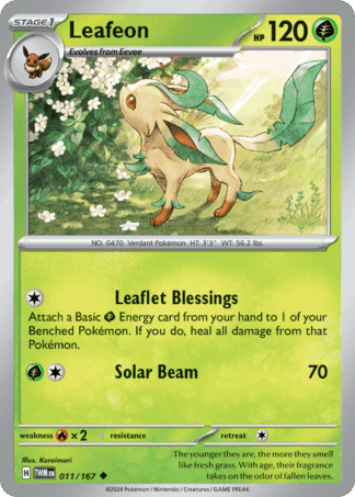 Leafeon Reverse - Twilight Masquerade