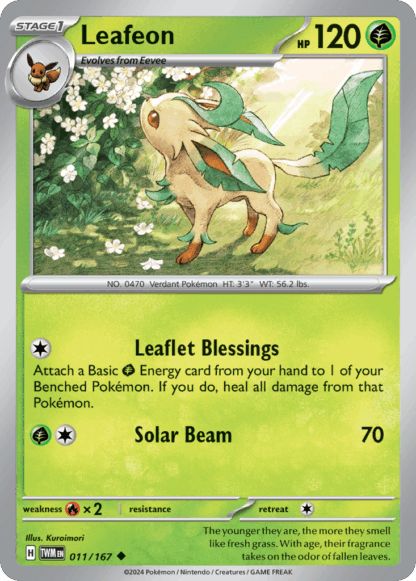 Leafeon Reverse - Twilight Masquerade