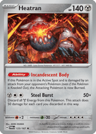 Heatran Reverse - Twilight Masquerade