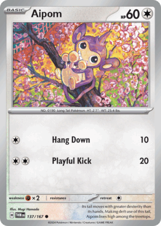 Aipom Reverse - Twilight Masquerade