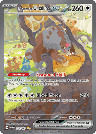 Bloodmoon Ursaluna ex - Twilight Masquerade