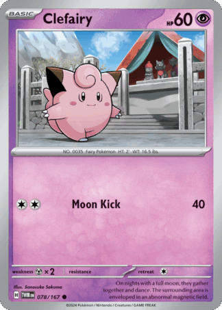 Clefairy Reverse - Twilight Masquerade