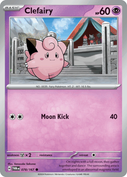 Clefairy Reverse - Twilight Masquerade