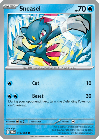 Sneasel Reverse - Shrouded Fable