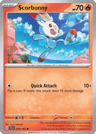 Scorbunny Reverse - Stellar Crown