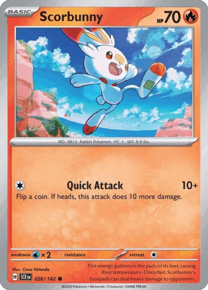 Scorbunny Reverse - Stellar Crown