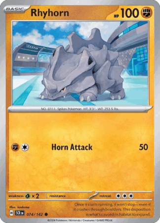 Rhyhorn Reverse - Stellar Crown