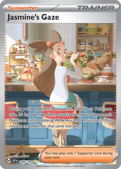 Jasmine's Gaze - Surging Sparks