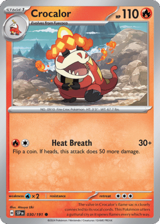 Crocalor Reverse - Surging Sparks