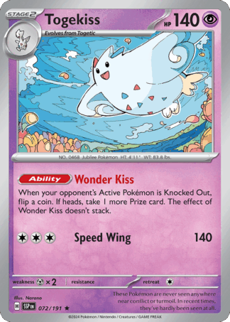 Togekiss - Surging Sparks