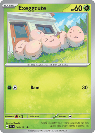 Exeggcute Reverse - Prismatic Evolutions