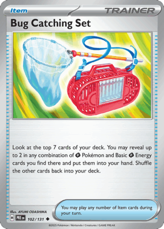 Bug Catching Set Reverse - Prismatic Evolutions