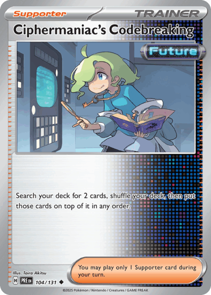 Ciphermaniac's Codebreaking Reverse - Prismatic Evolutions
