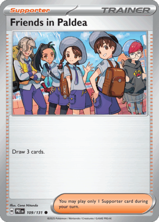 Friends in Paldea Reverse - Prismatic Evolutions