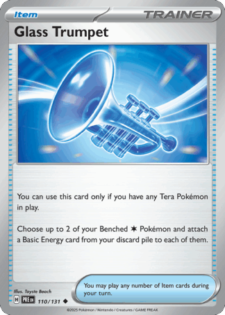 Glass Trumpet Reverse - Prismatic Evolutions