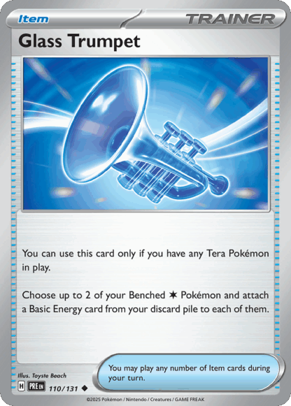 Glass Trumpet Reverse - Prismatic Evolutions