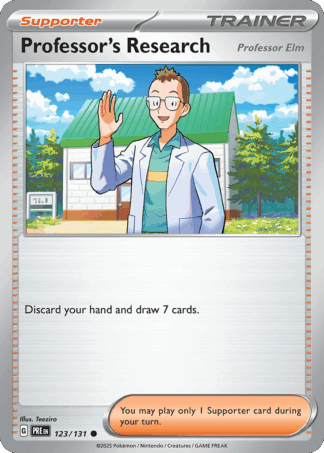 Professor's Research Reverse - Prismatic Evolutions