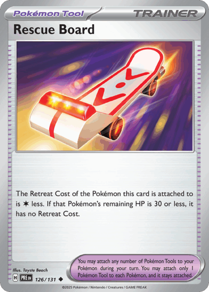 Rescue Board Reverse - Prismatic Evolutions