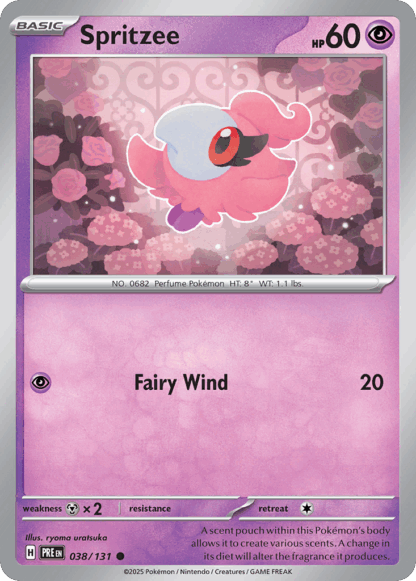 Spritzee Reverse - Prismatic Evolutions