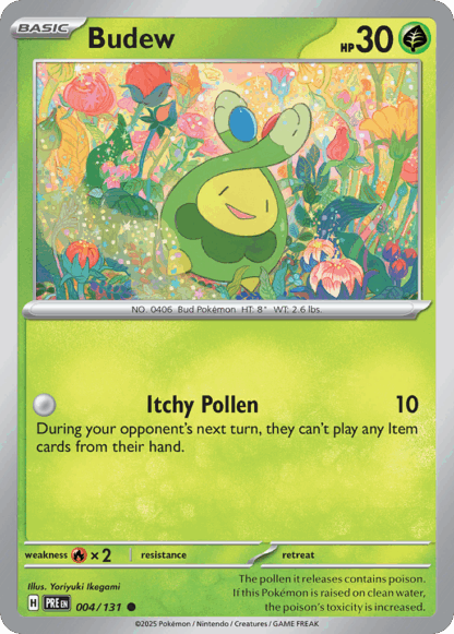 Budew Reverse - Prismatic Evolutions