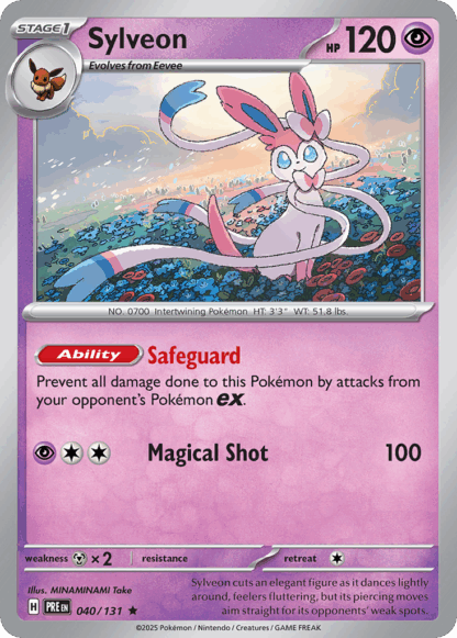 Sylveon Reverse - Prismatic Evolutions