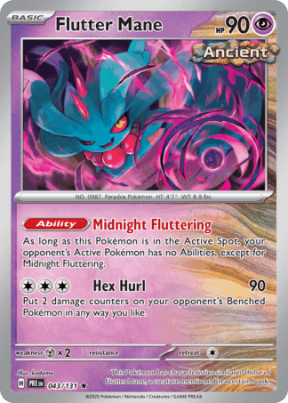 Flutter Mane - Prismatic Evolutions
