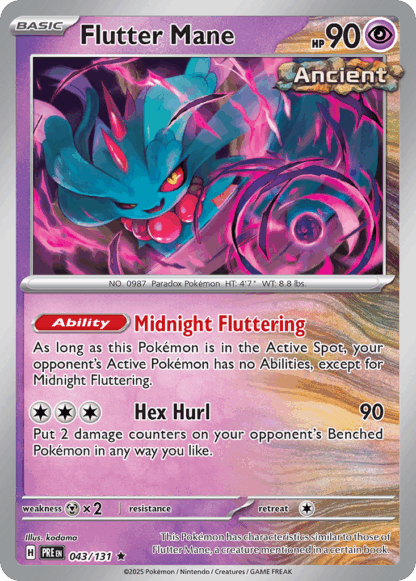 Flutter Mane - Prismatic Evolutions