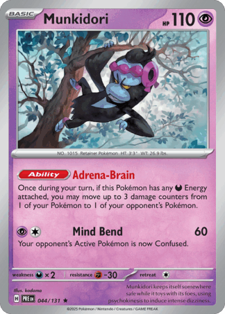 Munkidori Reverse - Prismatic Evolutions