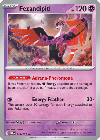 Fezandipiti Reverse - Prismatic Evolutions