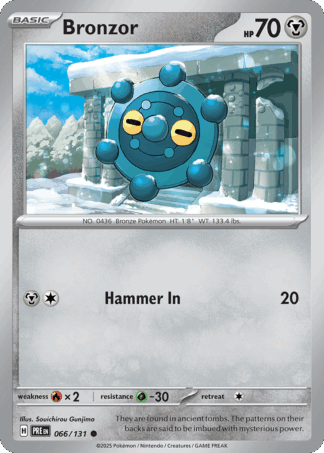Bronzor Reverse - Prismatic Evolutions
