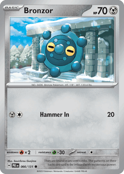 Bronzor Reverse - Prismatic Evolutions