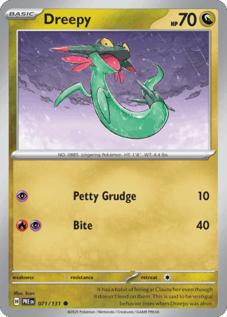 Dreepy Reverse - Prismatic Evolutions