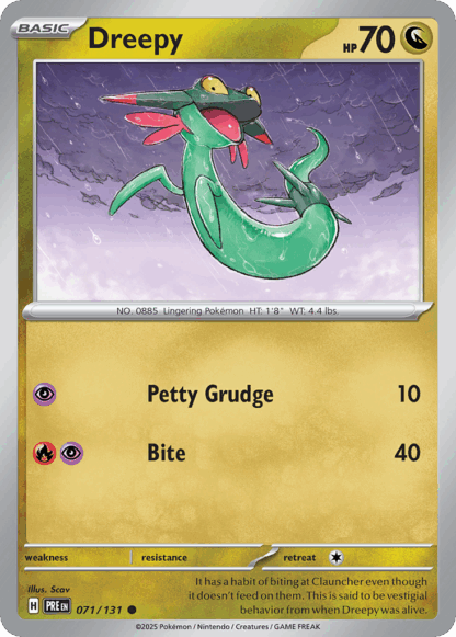 Dreepy Reverse - Prismatic Evolutions