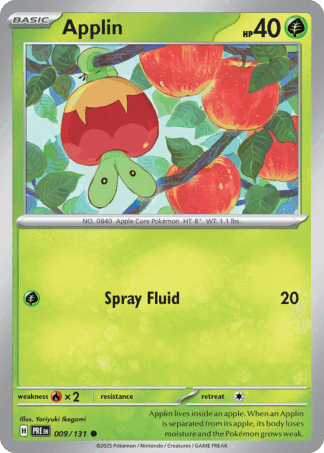 Applin Reverse - Prismatic Evolutions