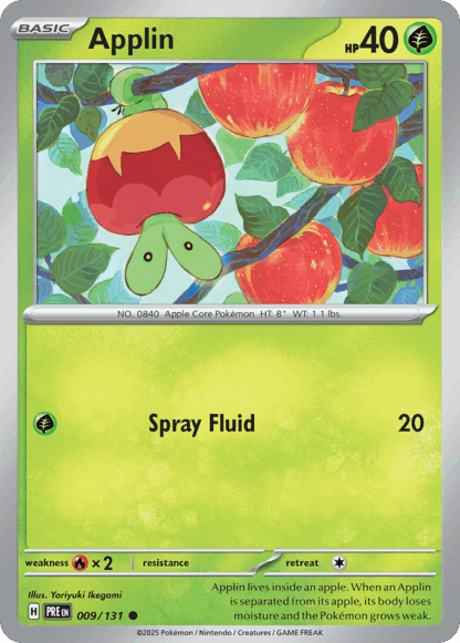 Applin Reverse - Prismatic Evolutions