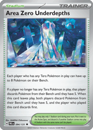 Area Zero Underdepths Reverse - Prismatic Evolutions