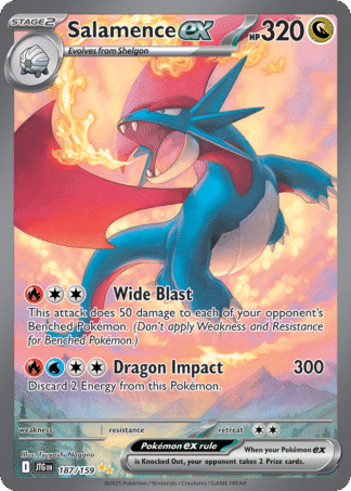 Salamence ex - Journey Together