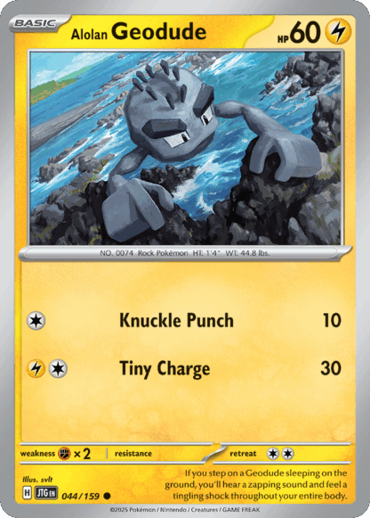 Alolan Geodude Reverse - Journey Together