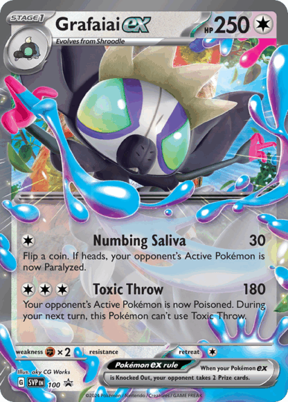 Grafaiai ex - Scarlet & Violet Black Star Promos