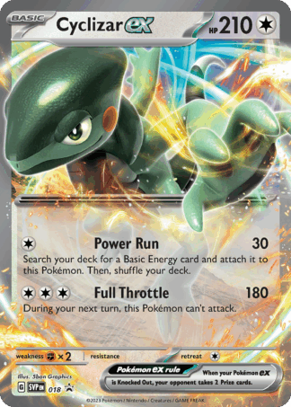 Cyclizar ex - Scarlet & Violet Black Star Promos