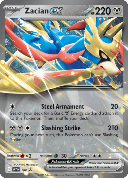 Zacian ex - Scarlet & Violet Promos