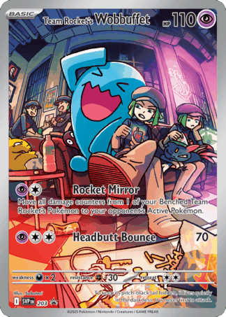 Team Rocket's Wobbuffet - Scarlet & Violet Promos