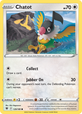 Chatot Reverse - Astral Radiance