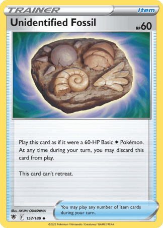 Unidentified Fossil Reverse - Astral Radiance