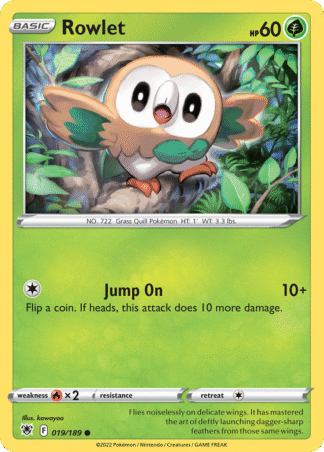 Rowlet Reverse - Astral Radiance