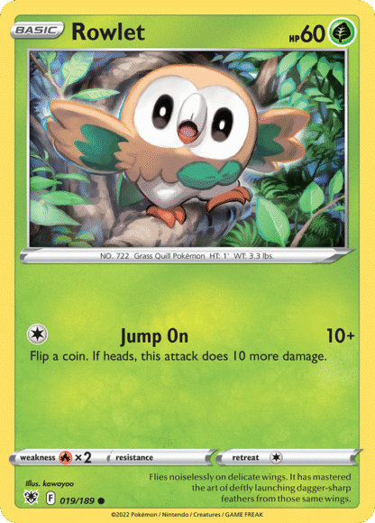 Rowlet Reverse - Astral Radiance