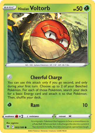 Hisuian Voltorb Reverse - Astral Radiance